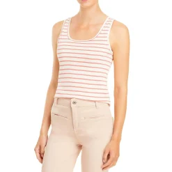 Striped Crewneck Tank Top
