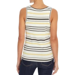 Striped Crewneck Tank Top