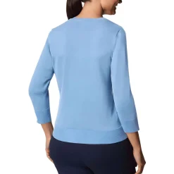 Striped Knit Cardigan Sweater