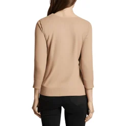 Striped Knit Cardigan Sweater