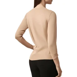 Striped Knit Cardigan Sweater