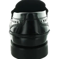 Studded Leather Loafers