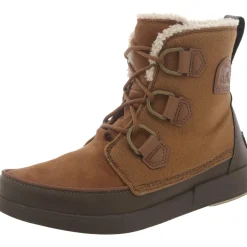 Suede Lug Sole Ankle Boots