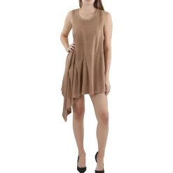 Suede Mini Fit & Flare Dress