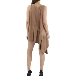 Suede Mini Fit & Flare Dress