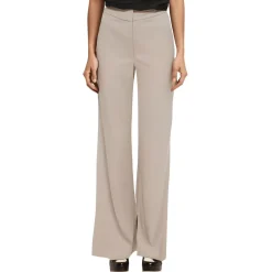 Suit Separate Solid Wide Leg Pants
