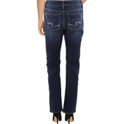 Suki Stretch Denim Straight Leg Jeans