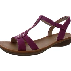 Summer Embellished Ankle Strap T-Strap Sandals