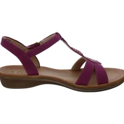 Summer Embellished Ankle Strap T-Strap Sandals