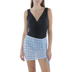 Summer Plaid Cover-Up