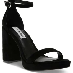 Susan Solid Ankle Strap Heels