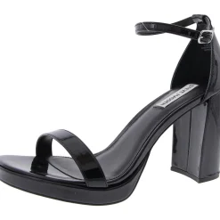 Susan Solid Ankle Strap Heels