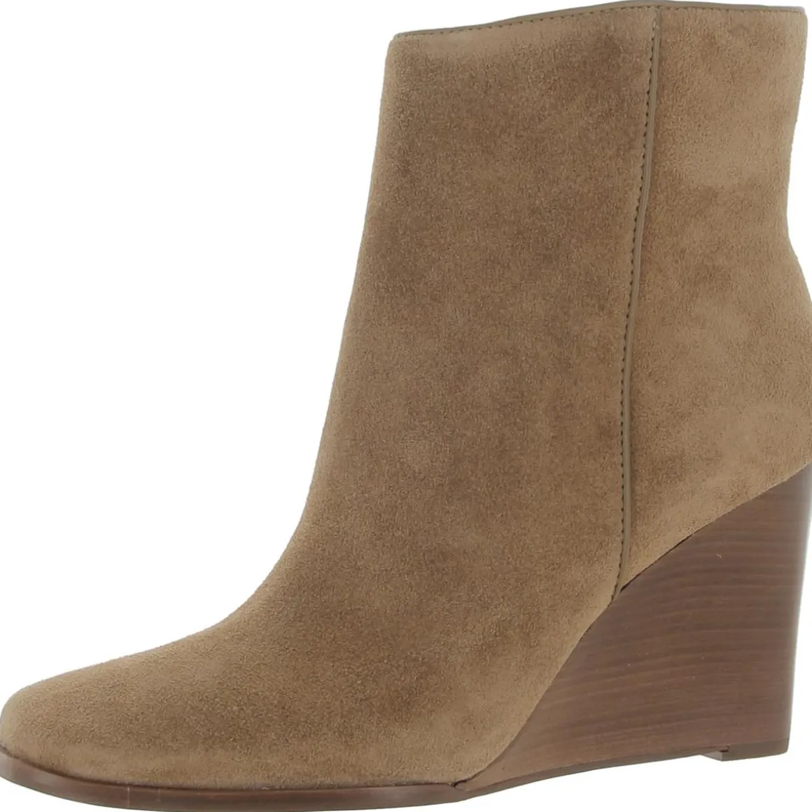 SUSANN Square Toe Wedge Boots