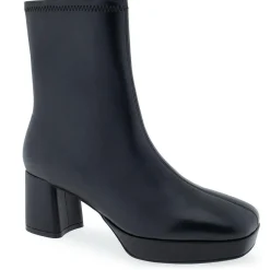 Sussex Patent Platform Ankle Boots