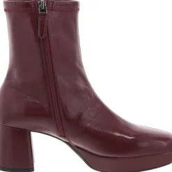 Sussex Patent Platform Ankle Boots