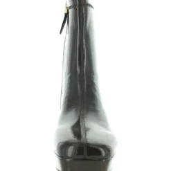 Sussex Patent Platform Ankle Boots