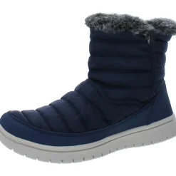 Suzy Quilted Ankle Shearling Boots