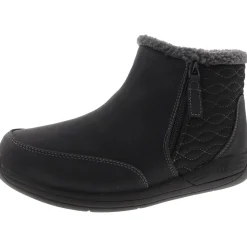 Tabby Faux Fur Faux Leather Shearling Boots