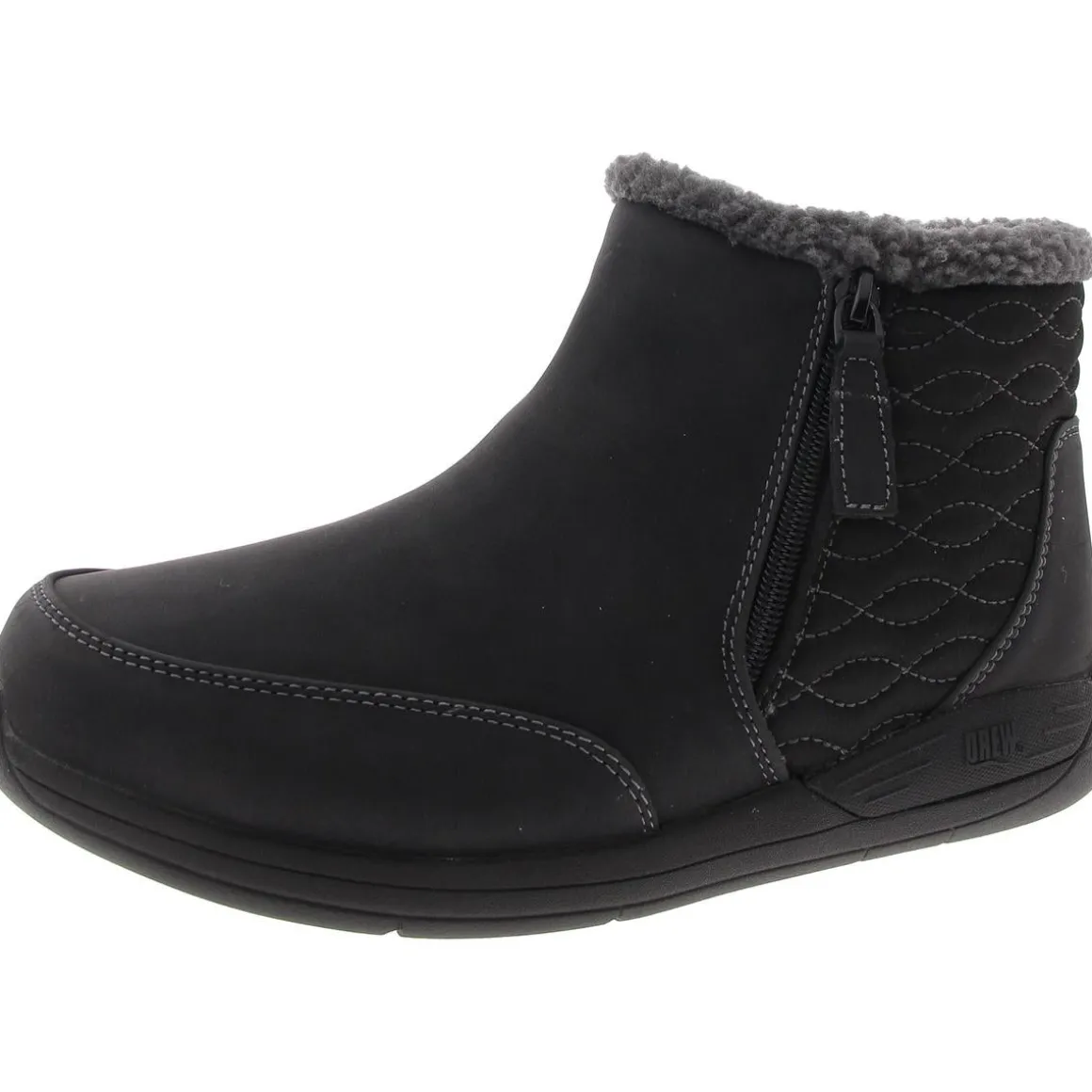 Tabby Faux Fur Faux Leather Shearling Boots