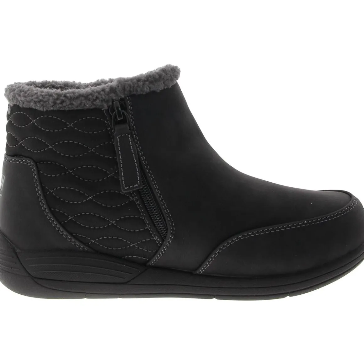 Tabby Faux Fur Faux Leather Shearling Boots