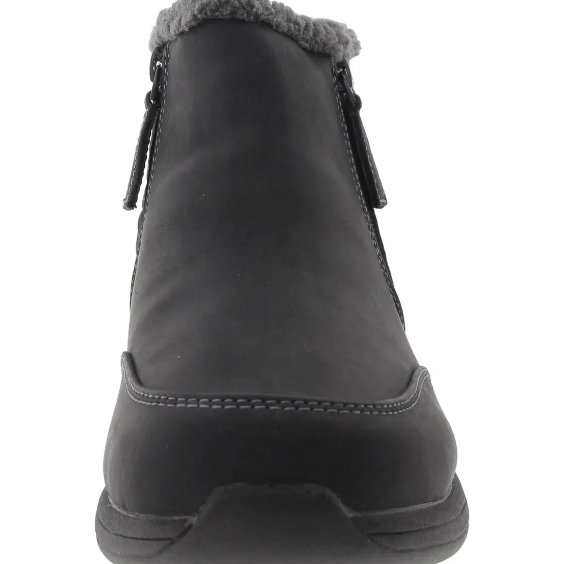 Tabby Faux Fur Faux Leather Shearling Boots