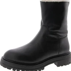 Tedra Faux Fur Platform Mid-Calf Boots