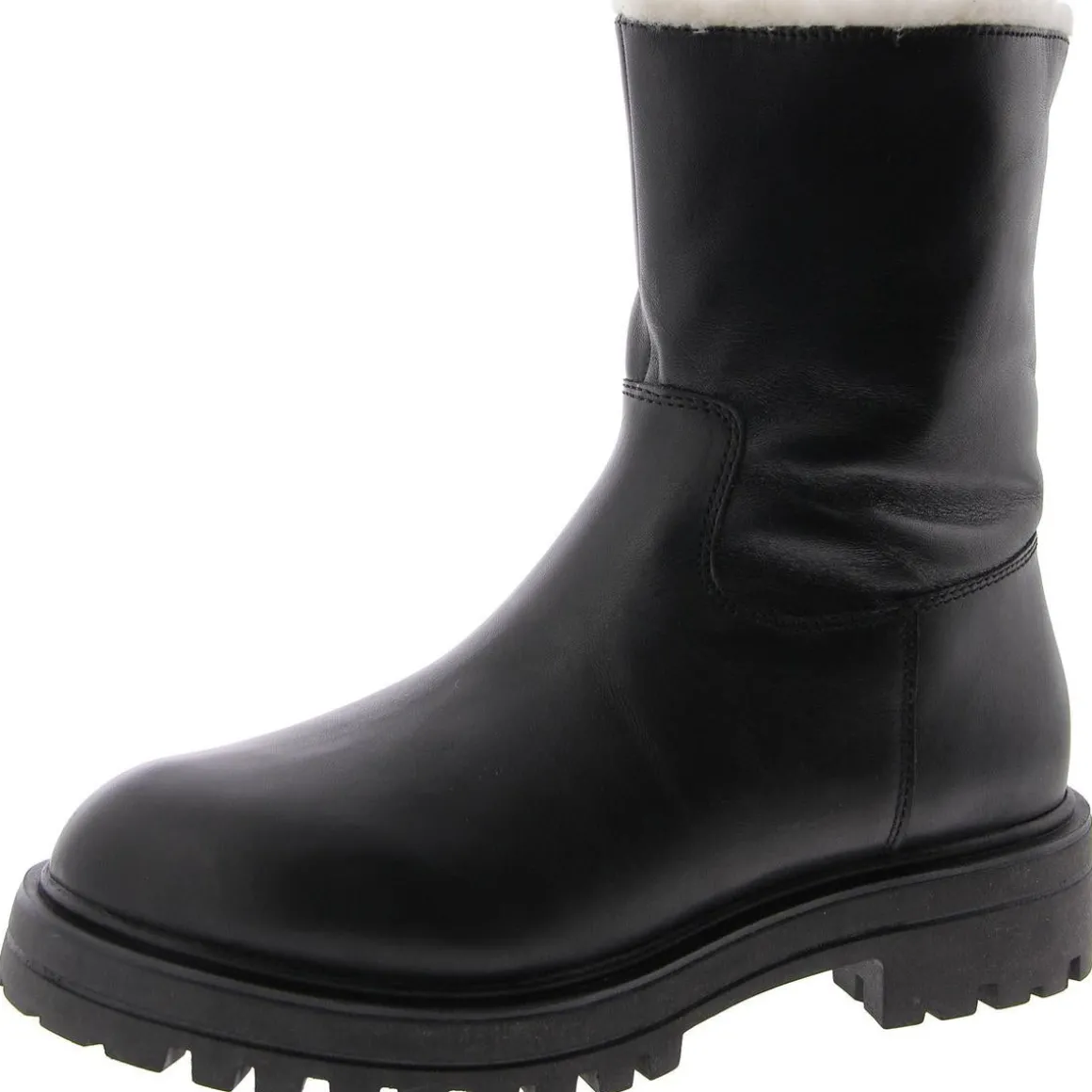 Tedra Faux Fur Platform Mid-Calf Boots