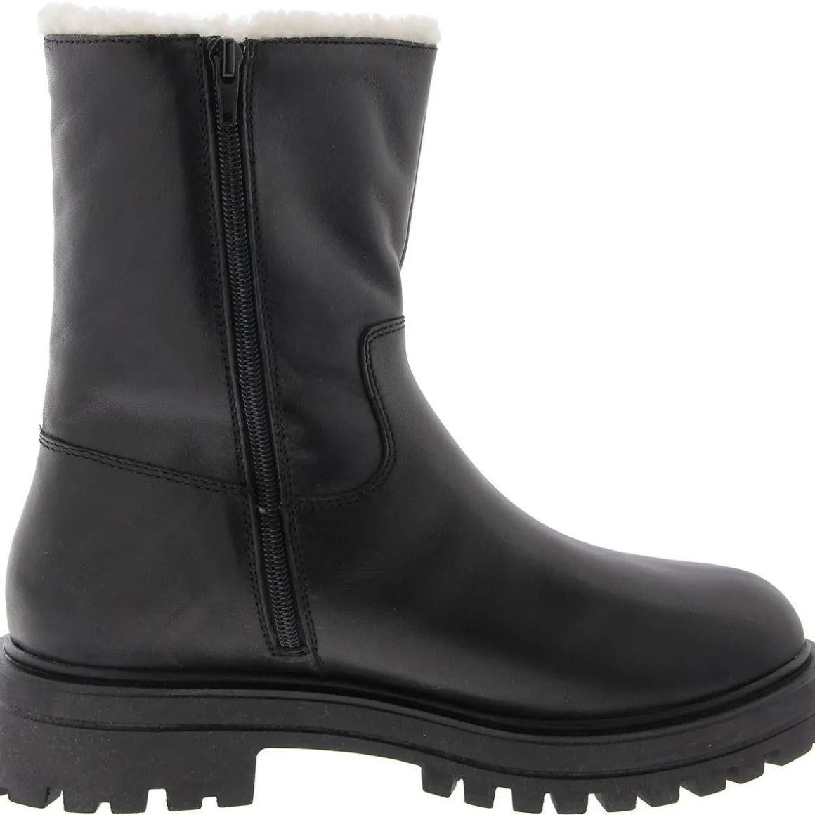 Tedra Faux Fur Platform Mid-Calf Boots