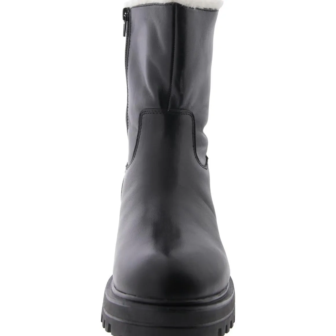 Tedra Faux Fur Platform Mid-Calf Boots