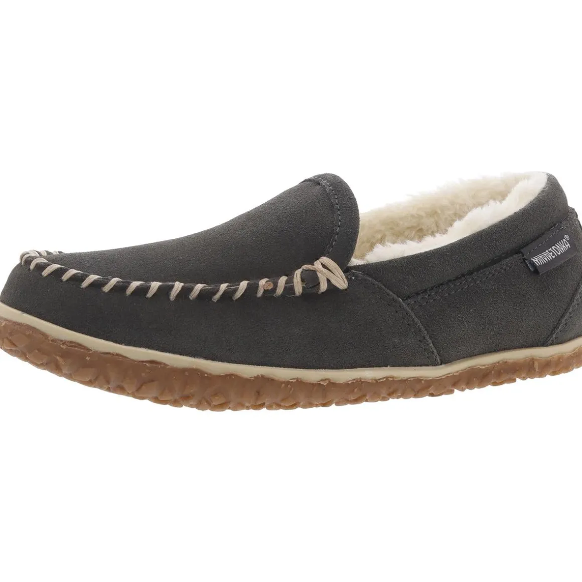 Tempe Faux Fur Suede Loafer Slippers