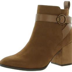 Tenley Zipper Square Toe Booties