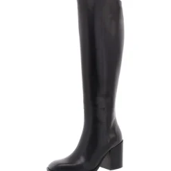 Teresa Padded Insole Leather Knee-High Boots