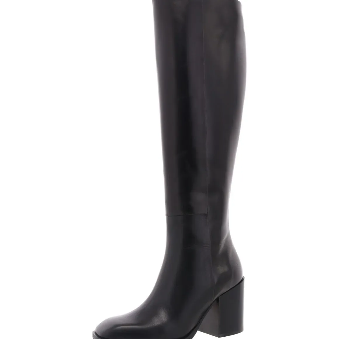 Teresa Padded Insole Leather Knee-High Boots