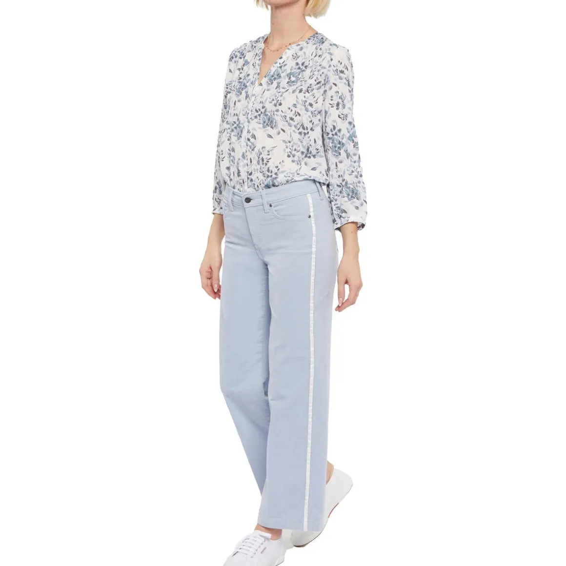 Teresa Striped Corduroy Ankle Pants