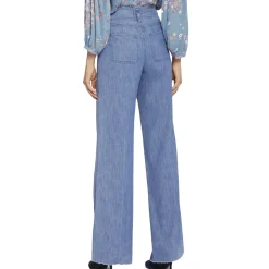 Teresa Tummy Slimming Denim Wide Leg Jeans