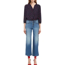 Teresa Tummy Slimming Denim Wide Leg Jeans