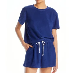 Terry Cloth Crewneck Cropped