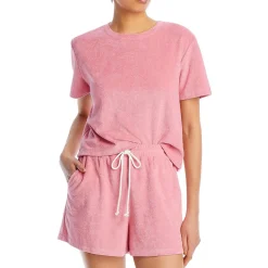 Terry Cloth Crewneck Cropped