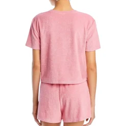 Terry Cloth Crewneck Cropped