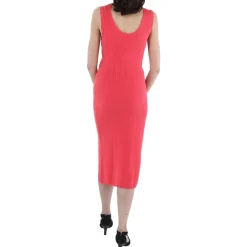 Textured Cotton Sweaterdress