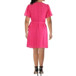 Textured Gauze Mini Dress