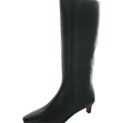 The Dimes Covered Heel Leather Knee-High Boots