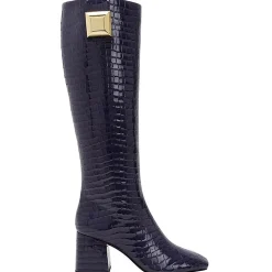 The Geminni Boot Block Heel Knee-High Boots
