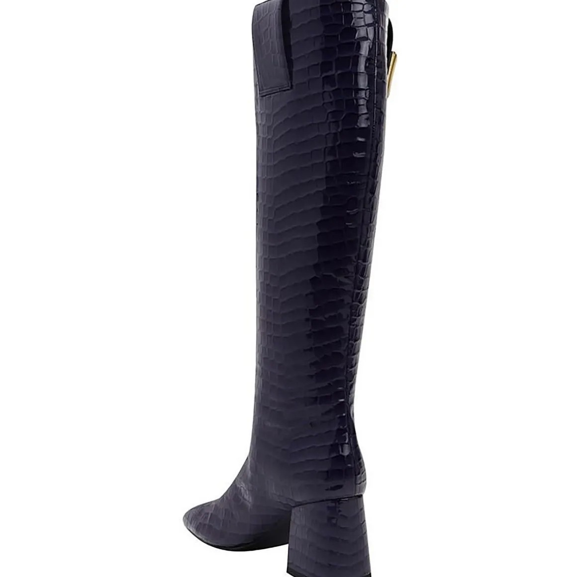 The Geminni Boot Block Heel Knee-High Boots