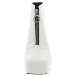 The Uplift Bootie Zipper Faux Leather Booties