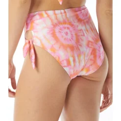 Tie-Dye Cut-Out Swim Bottom Separates