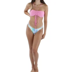 Tie-Dye Strappy Swim Bottom Separates