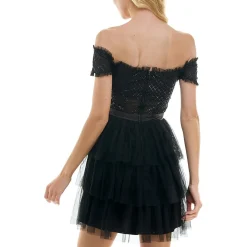 Tiered Fit & Flare Dress