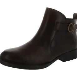 TIMMS Leather Ankle Booties
