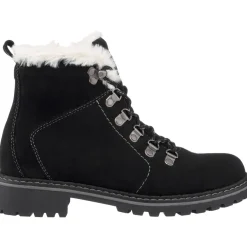 Tinsley Microsuede Ankle Combat & Lace-up Boots